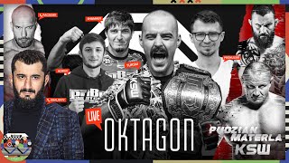 OKTAGON LIVE OD 14:00   MACIEJ TURSKI I GOŚCIE OMAWIAJĄ NAJWAŻNIEJSZE WYDARZENIA W MMA!