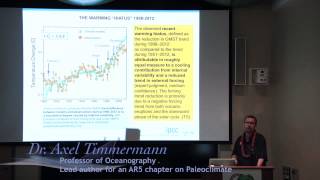 IPCC Report Climate Change 2013: Briefing by Lead Authors at University of Hawaii.