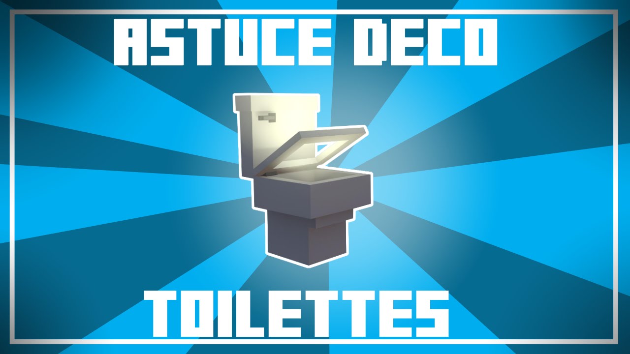 Astuce Deco 6 Designs De Toilettes Dans Minecraft Youtube