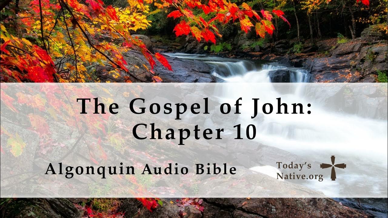 John 10 Algonquin Audio Bible YouTube