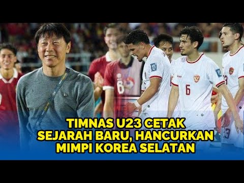 HIGHLIGHT INDONESIA VS KOREA SELATAN !! Diwarnai Dua Kartu Merah, Timnas U23 Hancurkan Mimpi Korsel