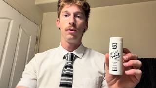 Matte Styling Powder Easy Hair Styling Demonstration