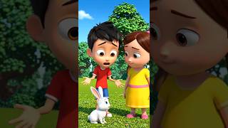 Friends Find Lost Toy 🐰 | Cute Kids Animation Short#KidsCartoon #YouTubeShorts  #CuteCartoon #Shorts