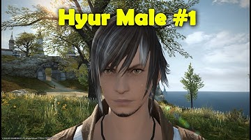 FFXIV Character Creator - Male Midlander Hyur #1