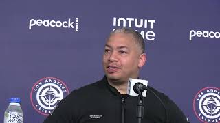 Ty Lue Reacts To Kawhi Leonards New Injury & The Clippers 118-109 Loss To The Kings