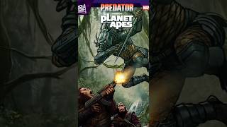 Predator vs. Planet of the Apes #1 Is the Crossover We Needed