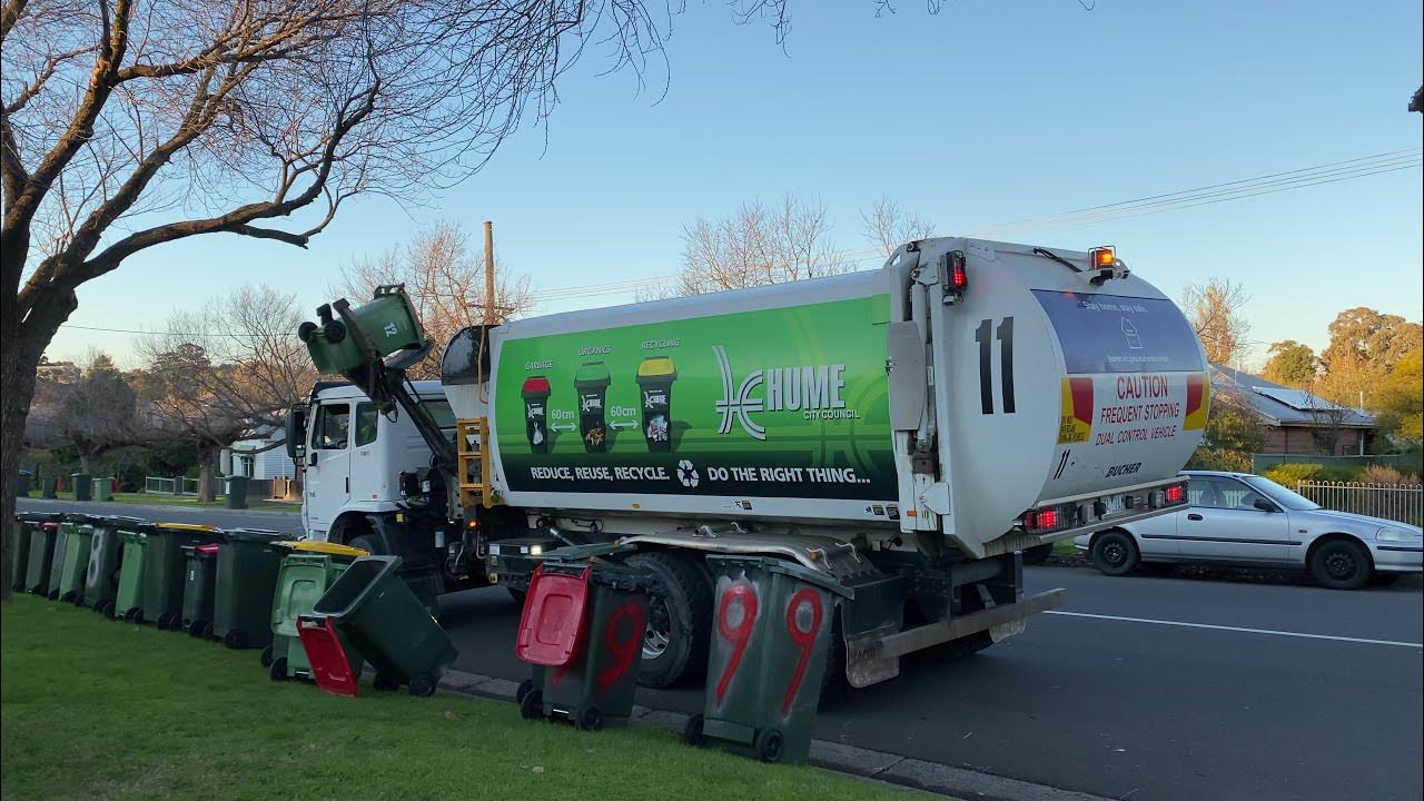 Hume City Council Garbage Collection Truck 11 YouTube