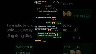 Download Lagu tere ishq ki deewangi Funny chats 😂😂😂  #song #newsong #music MP3
