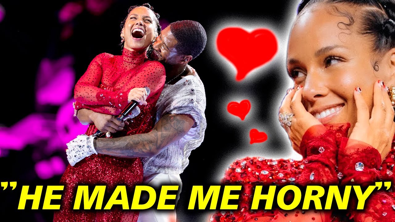 Alicia Keys Finally Broke Her Silence About Usher Hugging Her During Her  Super Bowl Performance - YouTube