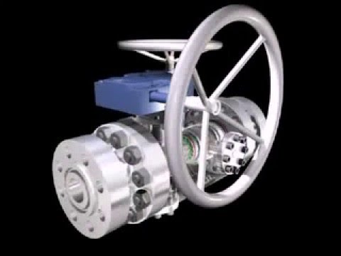 Modular Trunnion Mounted DBB Valve - YouTube