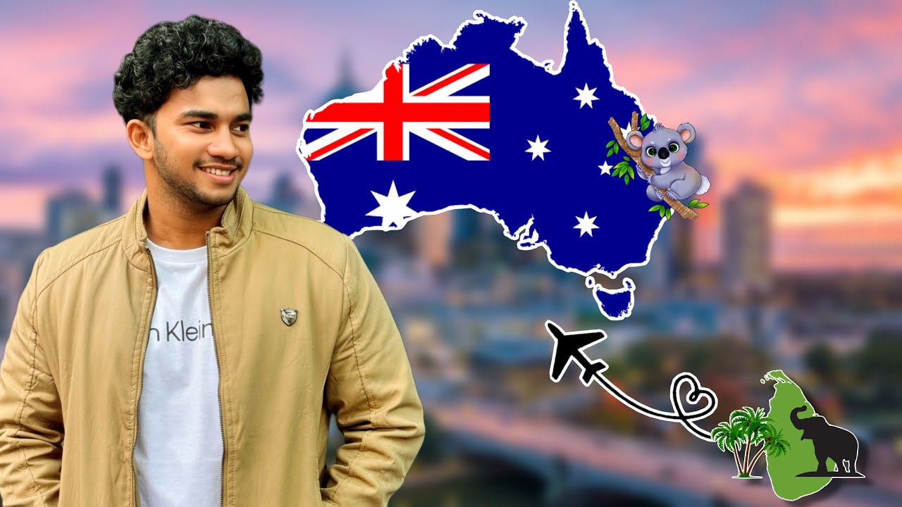 ලංකාවෙන් ඕස්ට්‍රේලියාවට  ✈️  | Days in my life | Melbourne 🇦🇺