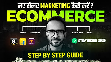Ecommerce Business Marketing Strategies 🚀 Step-by-Step Guide for 2025 | Amazon, Flipkart, Meesho