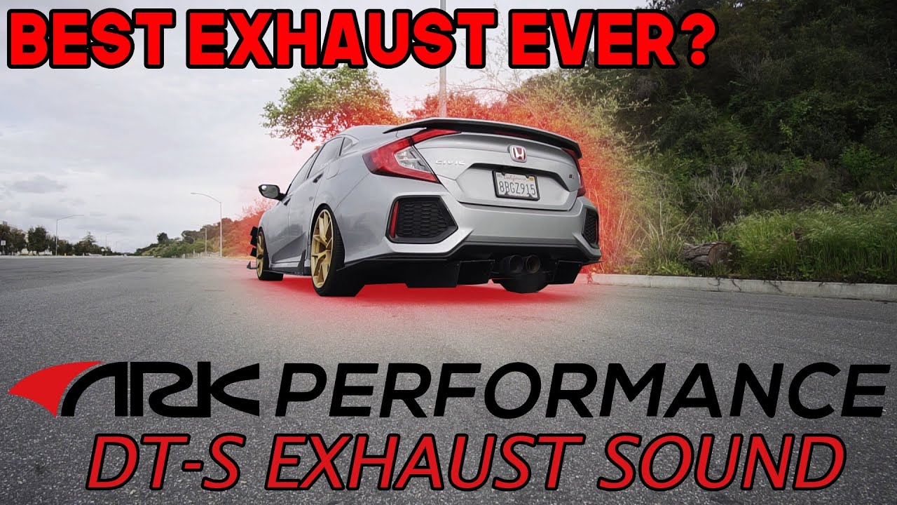 18 Honda Civic Si 10th Gen Ark Performance Dt S Exhaust Sound Clips 2 Step Anti Lag Youtube