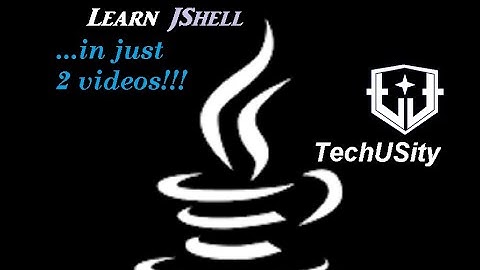 JShell Full Tutorial  - Part1