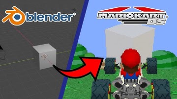 Porting the Blender Cube to Mario Kart DS!