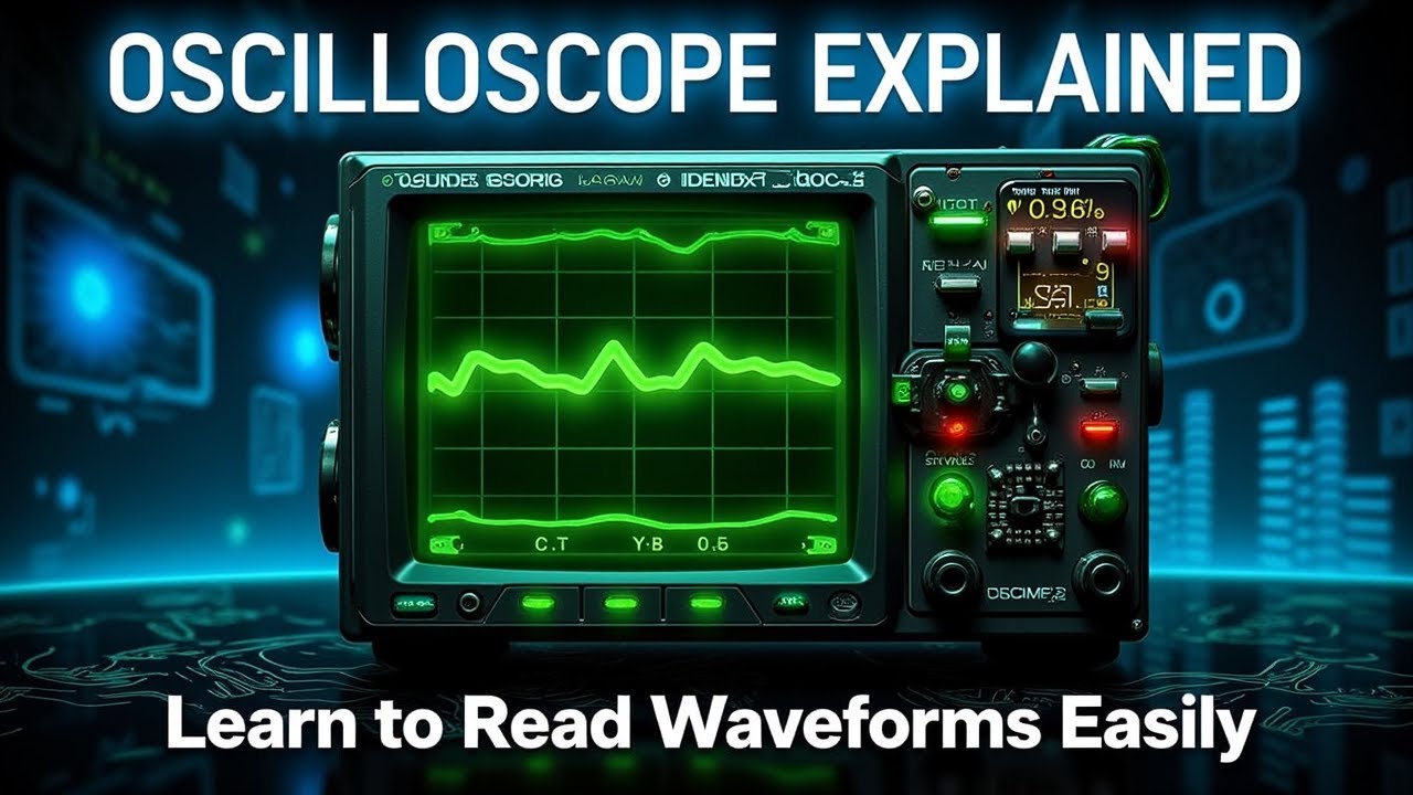 Oscilloscope Explained | Learn to Read Waveforms Easily - YouTube