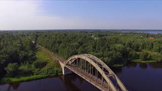 Скнятино. Мосты через реки Нерль и Волнушка. Перегон в Савеловской глухомани Белый городок- Калязин Скнятино. Мосты через реки Нерль и Волнушка. Перегон в Савеловской глухомани Белый городок- Калязин