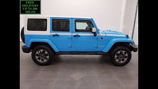 2017 JEEP WRANGLER CHIEF BLUE SAHARA 