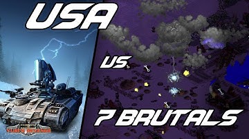 KIROV ASSAULT  - 1v7 BRUTAL AI + SUPERWEAPONS ( Command & Conquer - Yuri