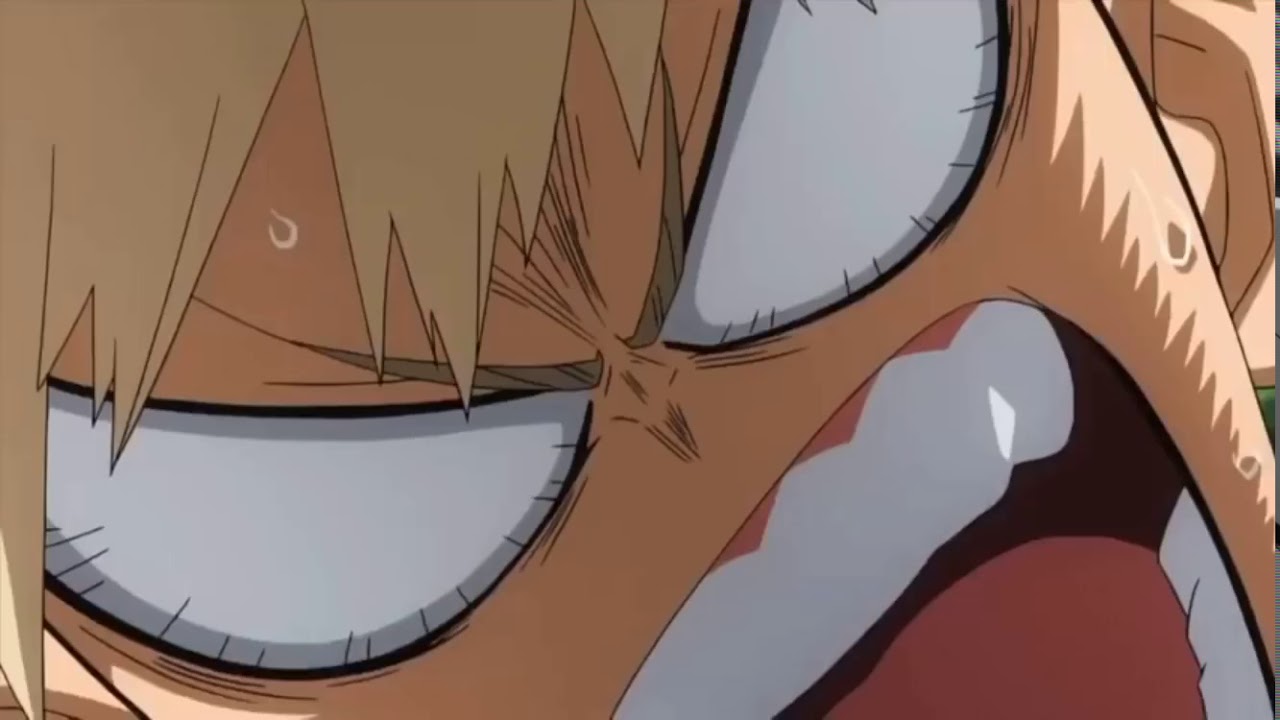 Bakugo yelling at kids