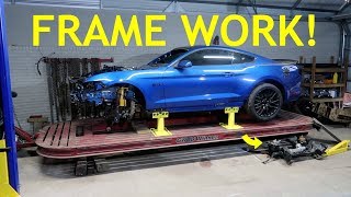 Rebuilding A Wrecked SUPERCHARGED 2017 Mustang GT 5.0 [part 5]