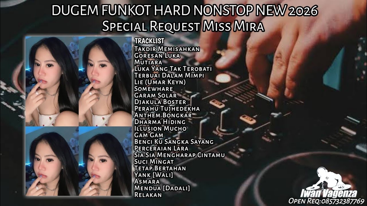 FUNKOT TAKDIR MEMISAHKAN HARD | SPECIAL REQUEST MISS MIRA | FROM DJ WAFI ft DJ IWAN MIX
