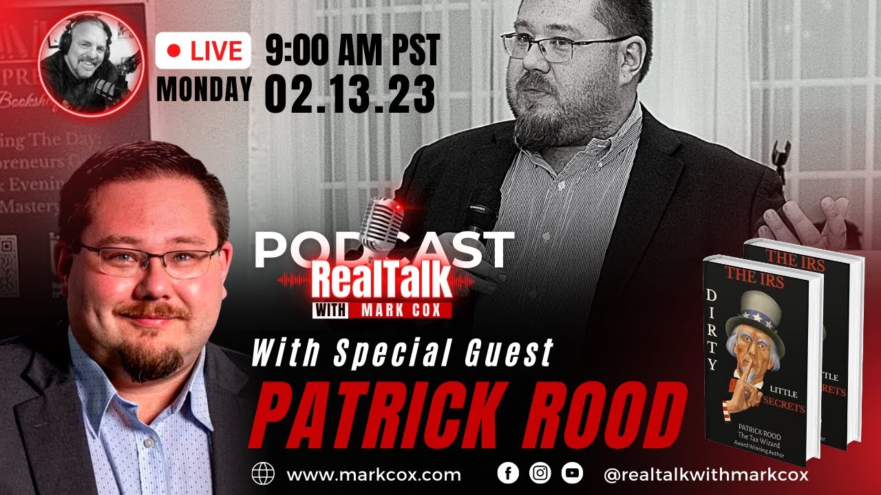 IRS Dirty Little Secrets author Patrick Rood