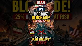 Iran vs US: How Long Can Iran Survive the Hormuz Blockade? ⚠️ #shorts