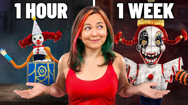 We made a real JACKIE from FNAF! - 1 Hour vs. 1 Day vs. 1 Week