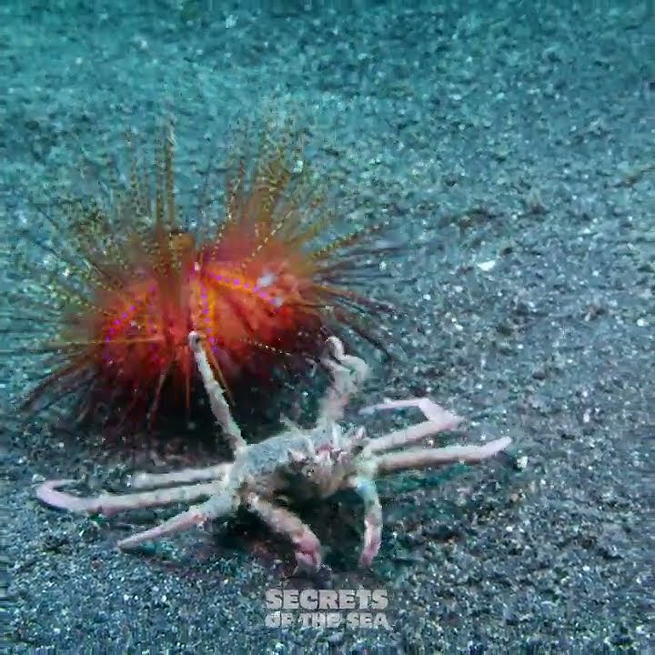 Secrets of the Sea - Crawling with a Carrier Crab