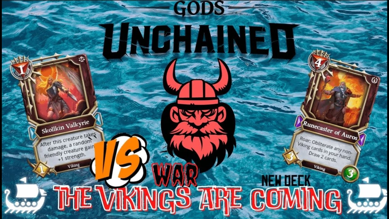 GODS UNCHAINED AGGRO VIKING WAR V WAR YouTube
