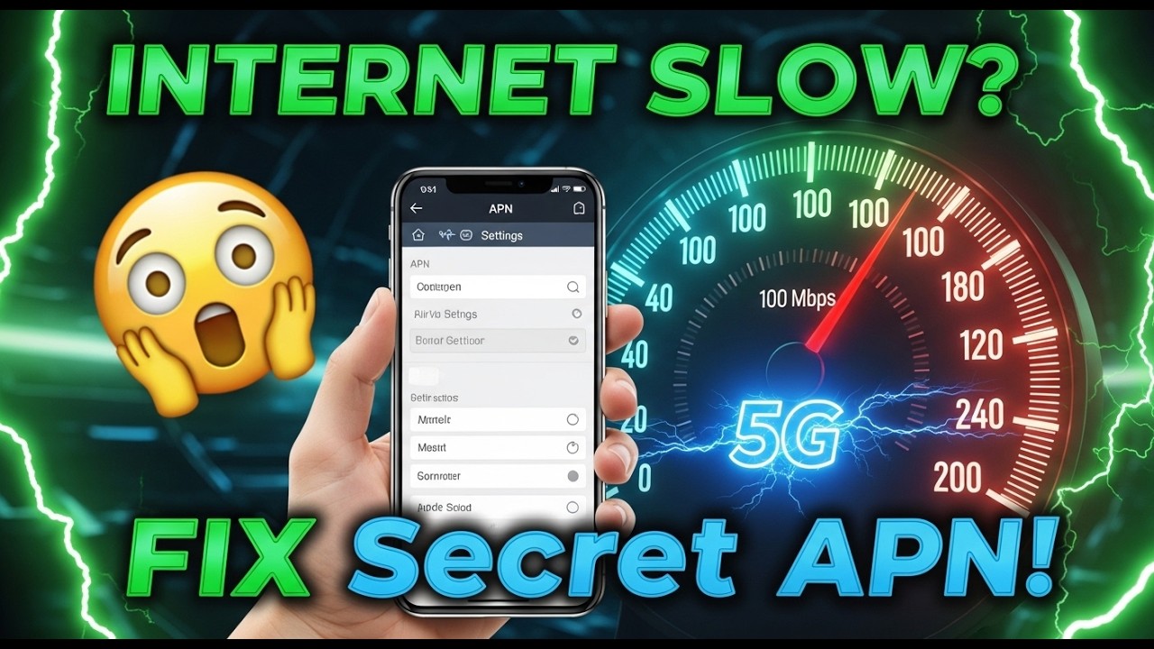 Мгновенно устраните проблему медленного интернета с помощью секретных настроек APN.