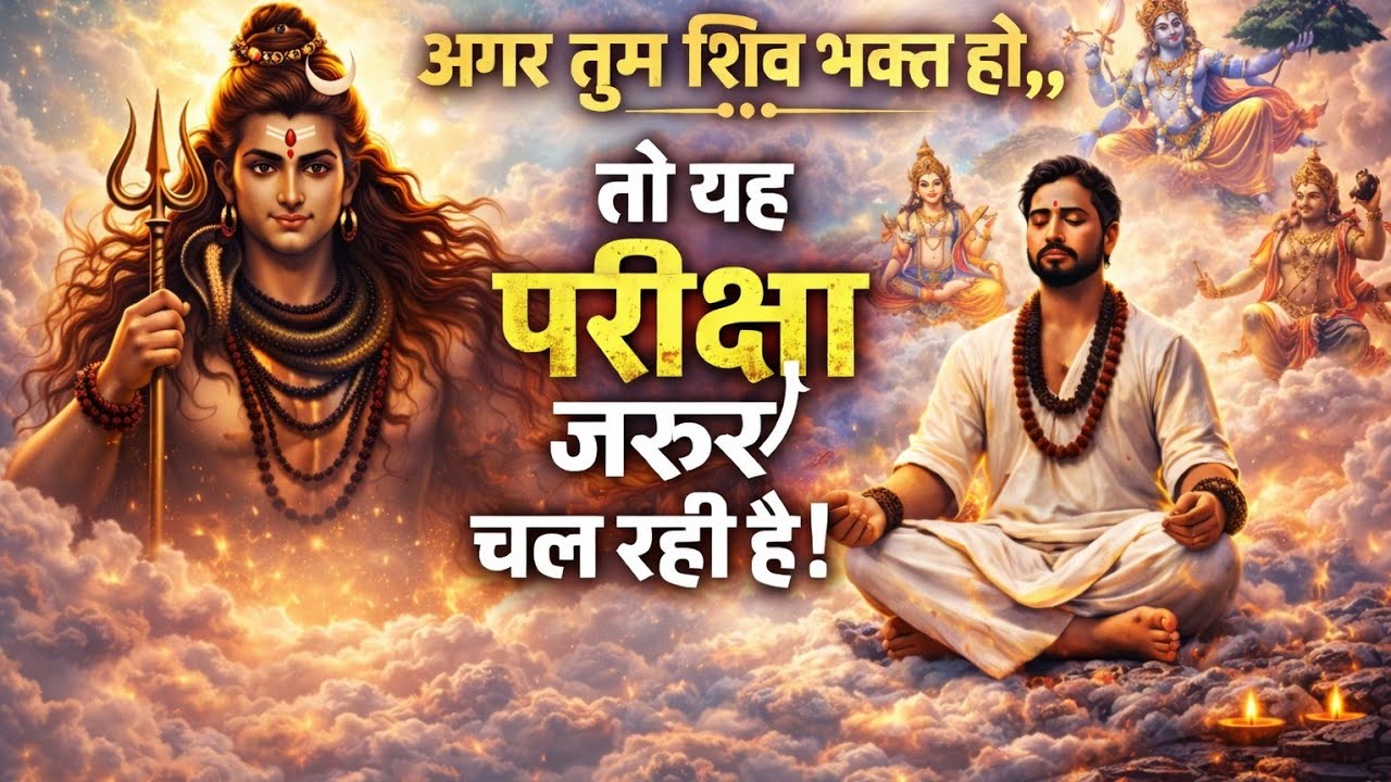 अगर तुम सच में शिव भक्त हो, तो यह कठिन परीक्षा अभी चल रही है