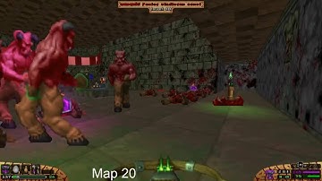 Heretical Doom mod, Map 20 part 1, max difficulty, episode Hell Revealed