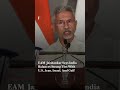 EAM S. Jaishankar Says India Balances Strong Ties With US, Iran, Israel, And Gulf | Firstpost News