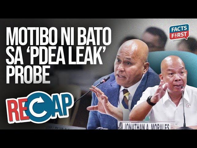 'PDEA leaks' probe ni Bato, saan papunta? class=