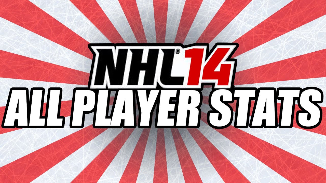 NHL 14 | All Player Stats