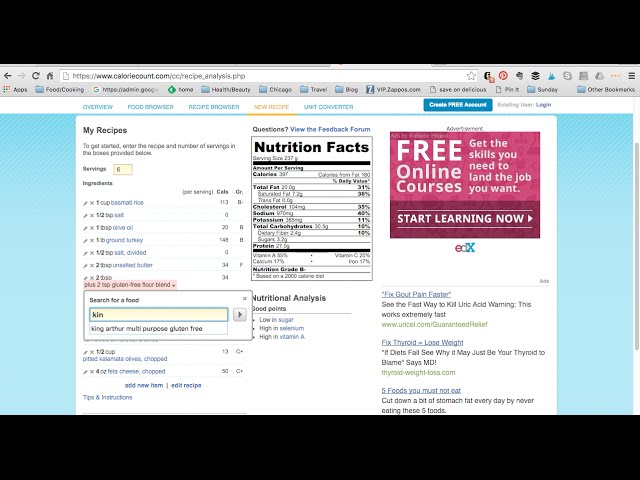 How to Calculate Your Own Nutrition Facts on a Recipe (and why I don't  provide these) - Tasty Yummies