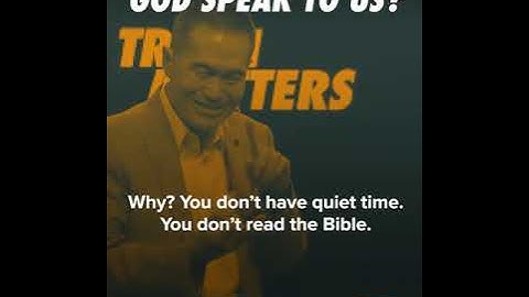 How Does God Speak To Us - Peter Tan-Chi - Truth Matters Snippets