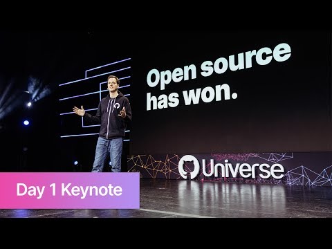 Day 1 Keynote - GitHub Universe 2019