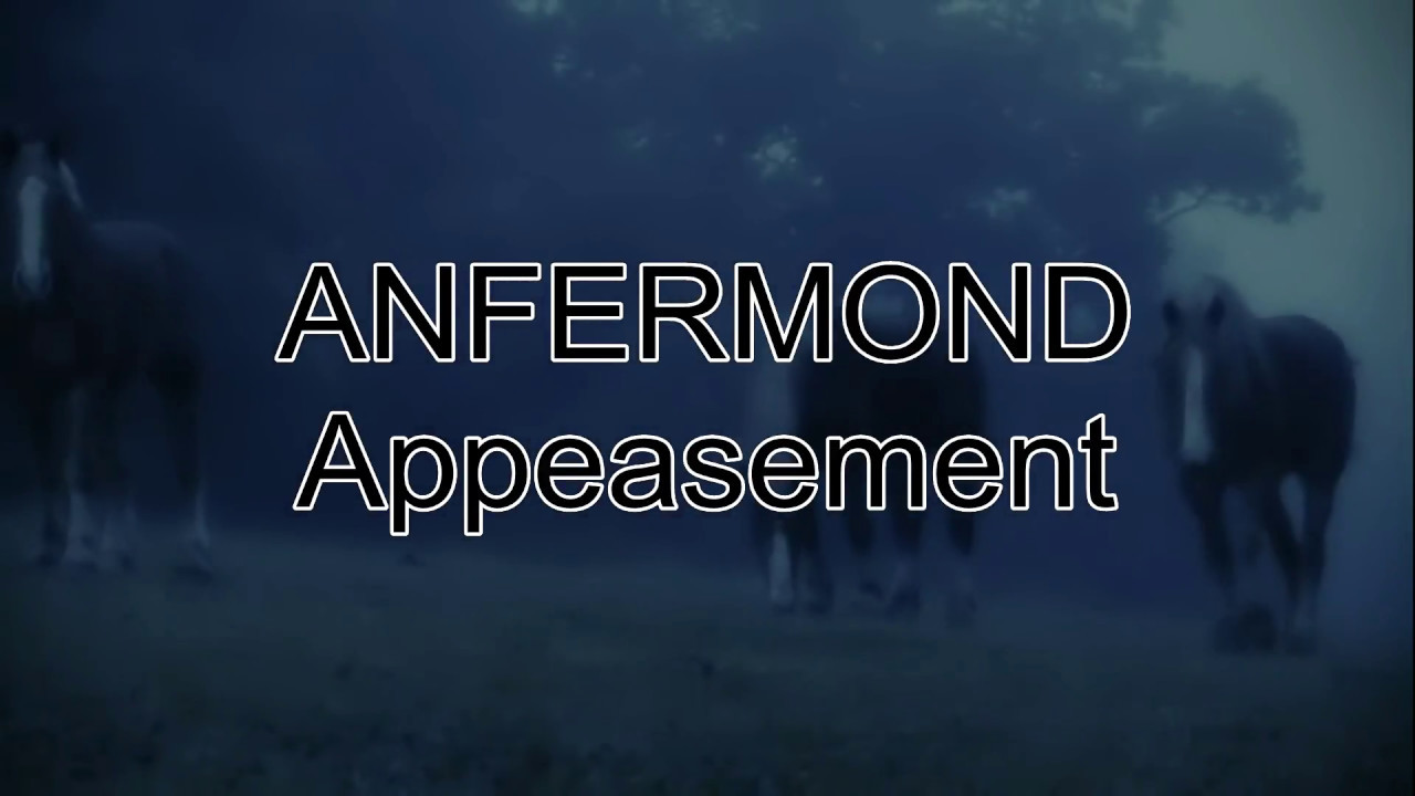 Watch ANFERMOND - Appeasement on YouTube Watch ANFERMOND - Appeasement on YouTube
