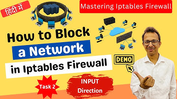 18 How to Block a Network in Iptables Firewall Demo | Network Security | Mastering Iptables Firewall