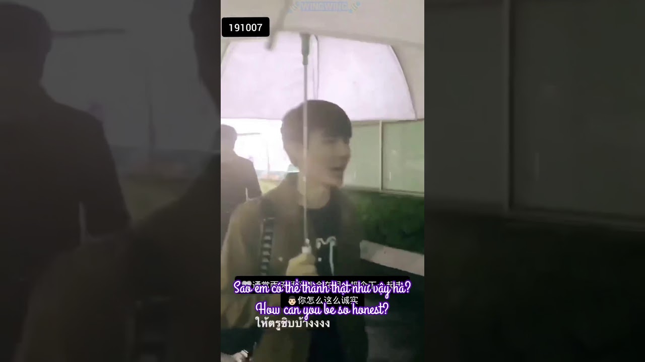 [Eng/Viet]《ZeeSaint》Anh em ô dù | Trời mưa làm em nhớ đến ai?