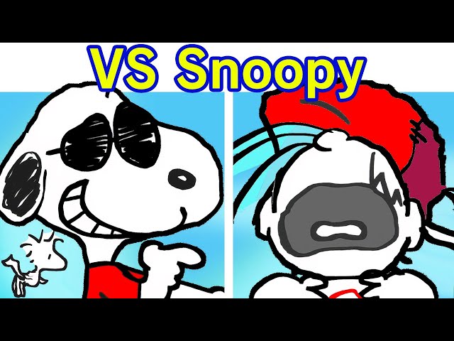 Friday Night Funkin - Funkin' Peanuts vs. Snoopy | Jank FULL Build (FNF Mod) (Charlie Brown) class=