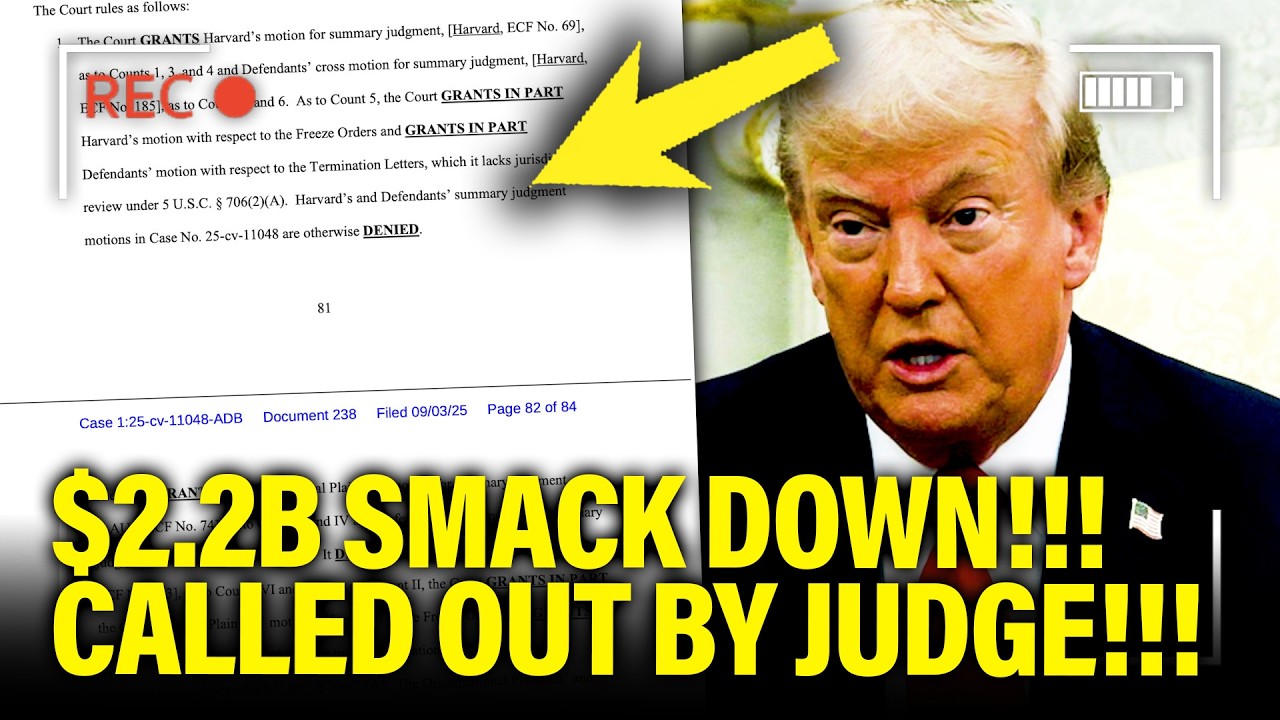 Trump HUMILIATED in BIGGEST COURT SHOWDOWN of Term