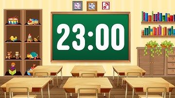23 Minute Timer with Fun Playful Kids Music Instrumental Countdown