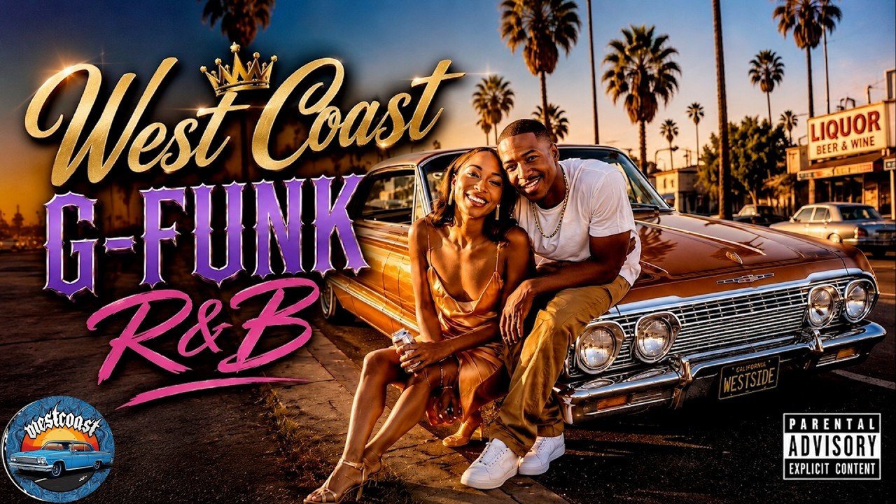 🌴🌆 West Coast G-Funk R&B Vibes 🌅 Sunset Cruise Love Ride