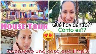 🏡Os ENSEÑO una CASA que LIMPIO/ QUÉ HAY DENTRO? CÓMO ES?? / House Tour/ Maricienta