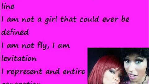 Fly (feat. Rihanna) - Nicki Minaj (Lyrics)
