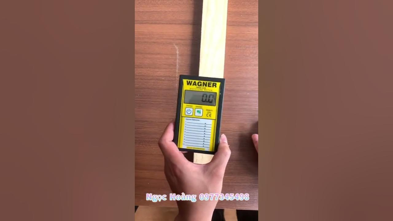 Máy Đo Độ Ẩm Gỗ Wagner MMC220 USA 0977345498 YouTube
